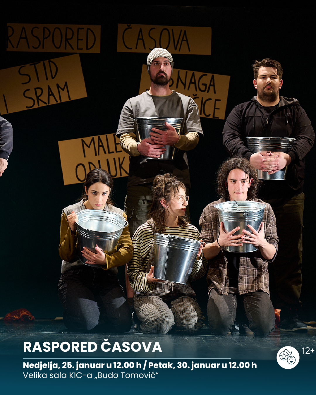 Predstava ,,Raspored časova"(12+) 25. i 30. januara