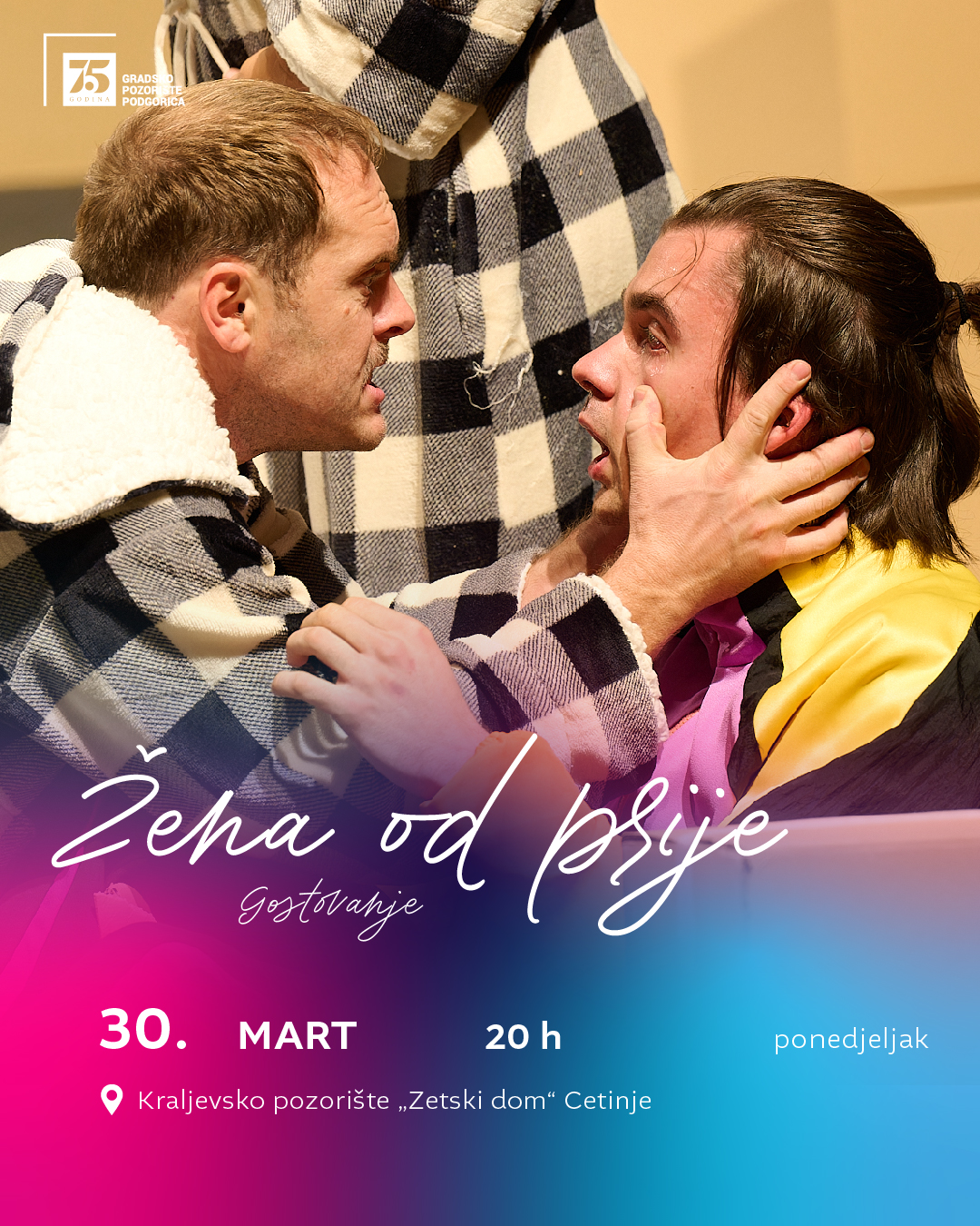 Predstava ,,Žena od prije" na Cetinju