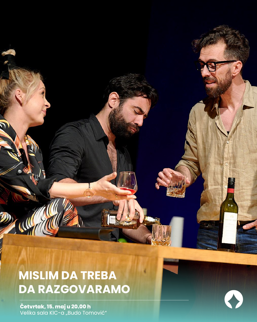 ,,Mislim da treba da razgovaramo" u četvrtak u KIC-u