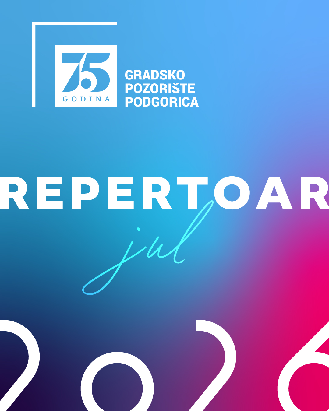 Ljeto u Gradskom pozorištu obilježiće tri premijere i festivalska gostovanja