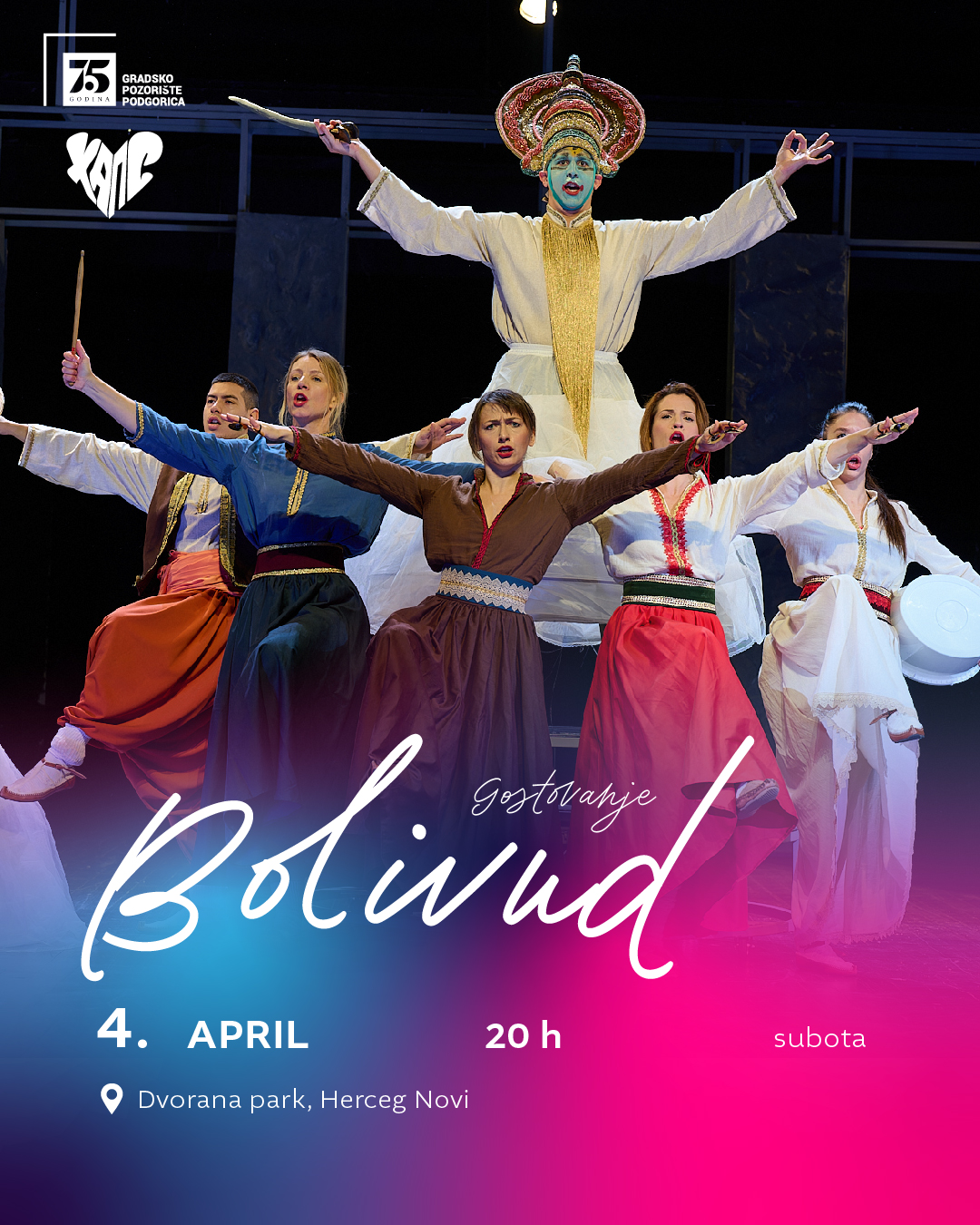 Predstava „Bolivud“ u subotu na HAPS-u