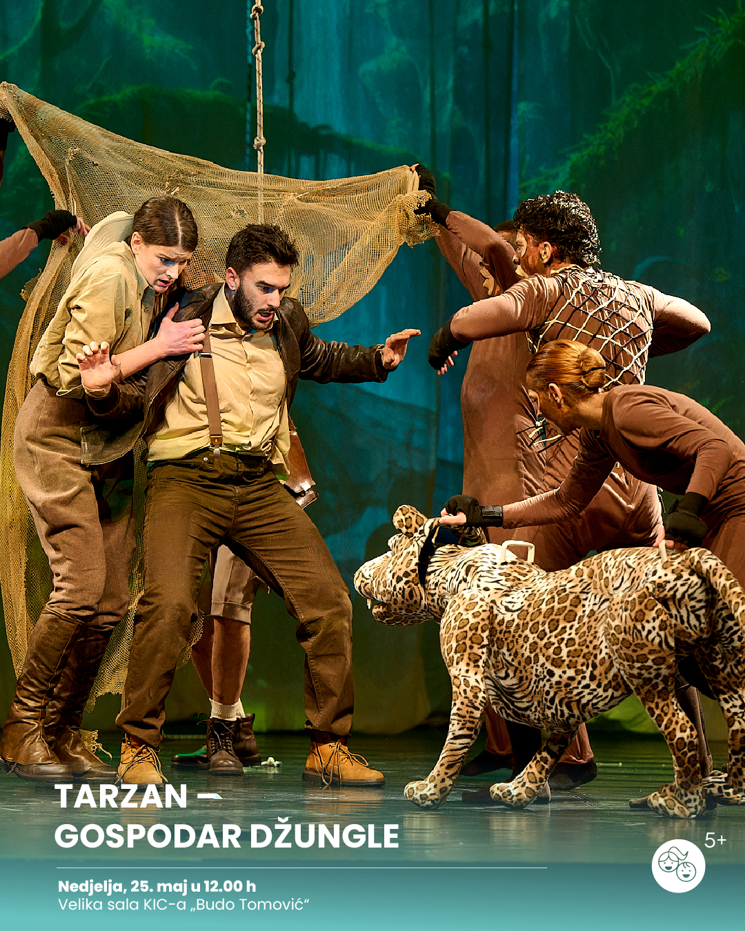,,Tarzan - gospodar džungle"(5+) u  KIC-u