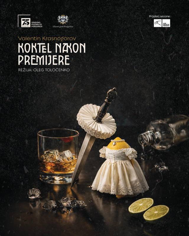 „Koktel nakon premijere“ 7. oktobra na Velikoj sceni Gradskog pozorišta
