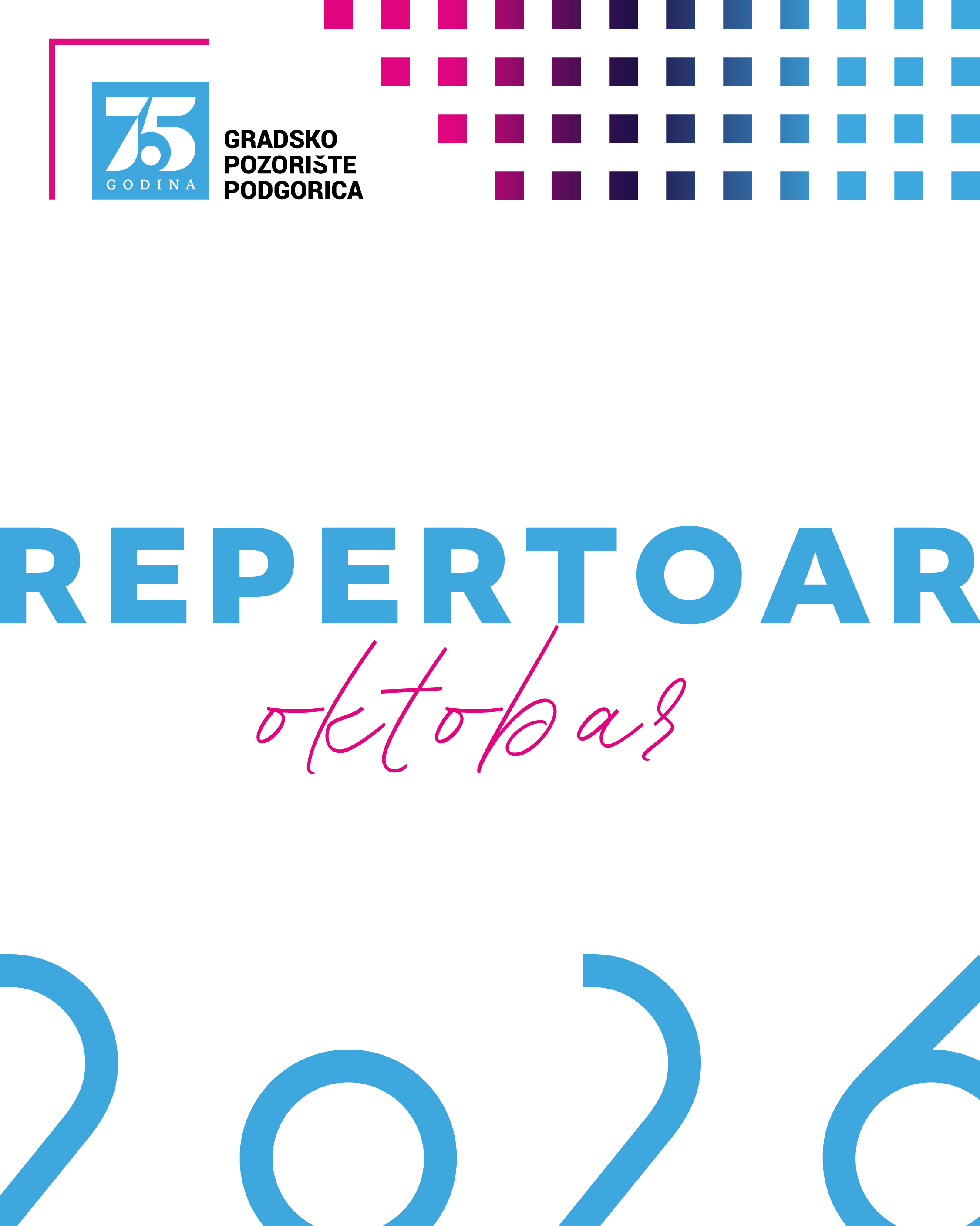 Oktobarski repertoar Gradskog pozorišta u znaku dvije premijere