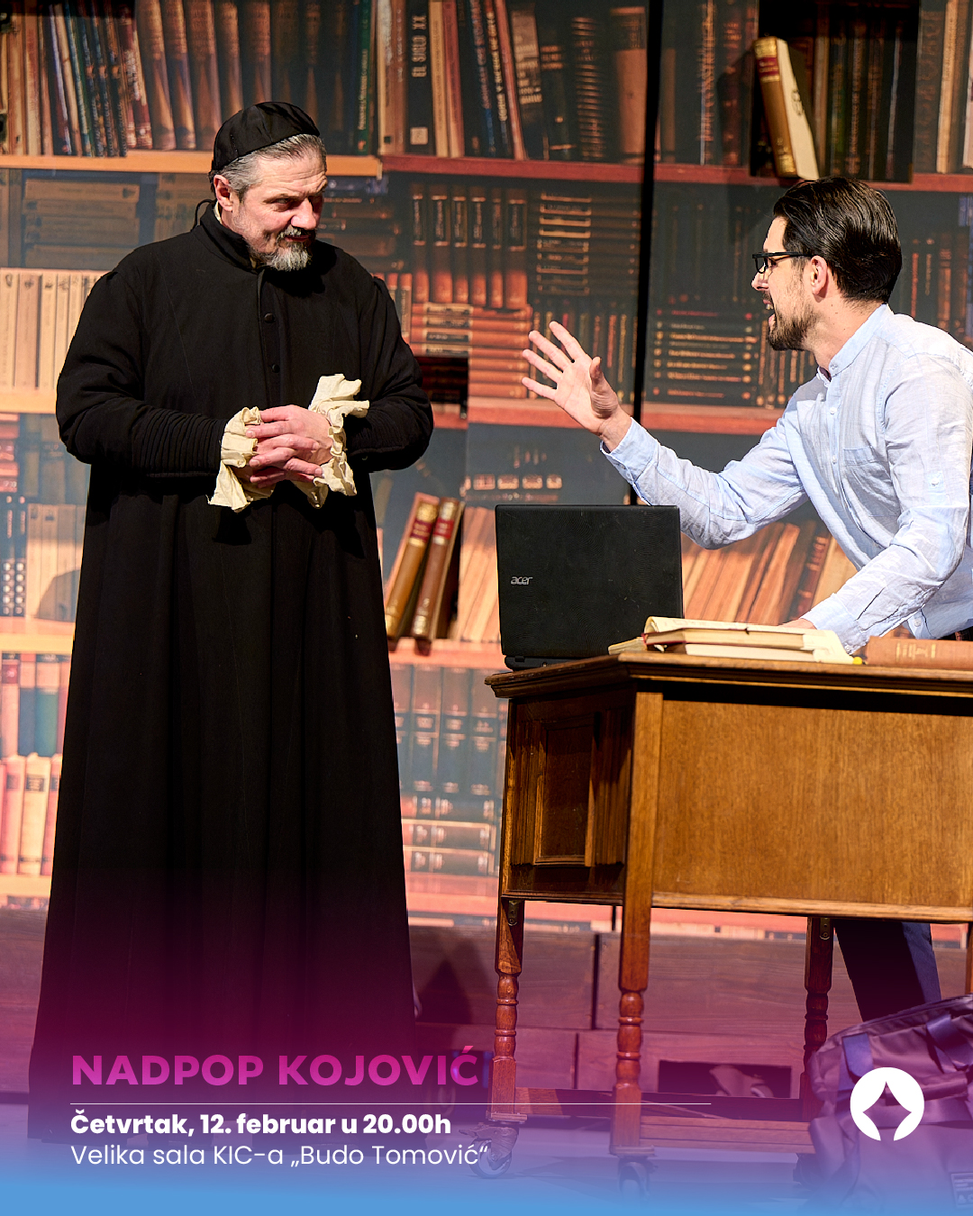 „Nadpop Kojović“ u režiji Vide Ognjenović pred publikom 12. februara