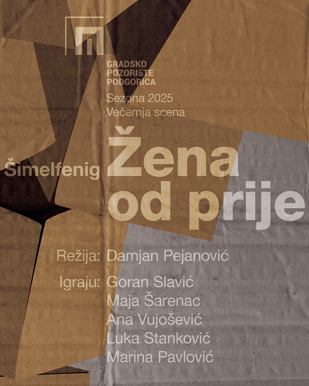 Nova premijera Gradskog pozorišta: „Žena od prije“ Rolanda Šimelfeniga